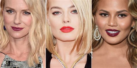 Oscars 2015 Makeup Was All About Bold Lips Huffpost