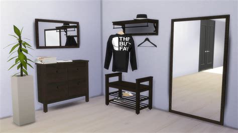 Sims 4 Ccs The Best Ikea Hemnes Hallway Set By Natatanec