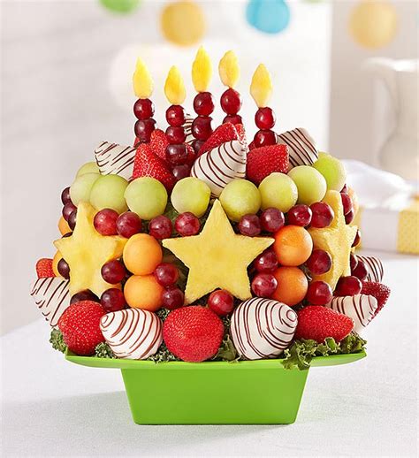 Birthday Fruit Arrangements