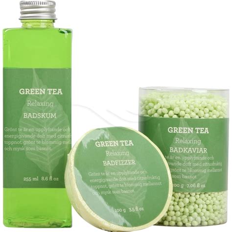 Green Tea Bath Set Vadeco Badprodukter Shopping4net