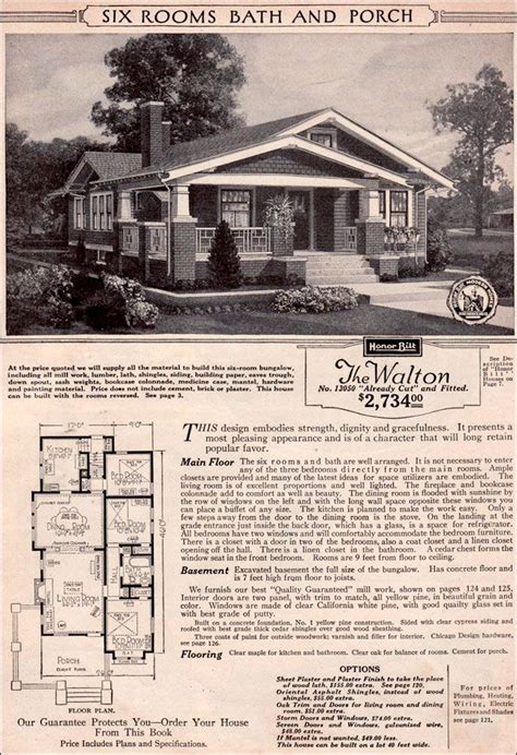 Sears Roebuck Kit Houses 1923 Retronaut Bungalow House Plans