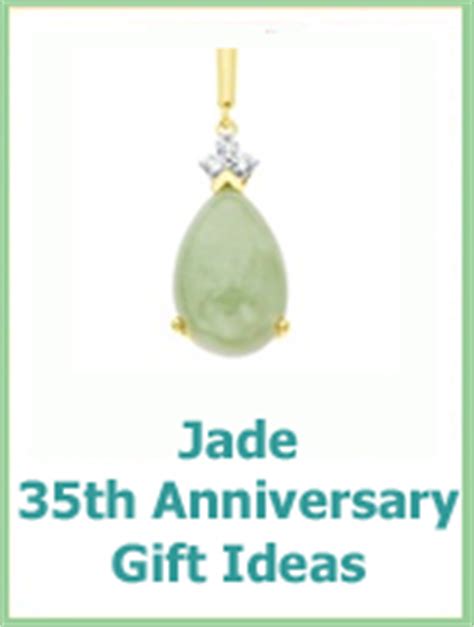 Jade anniversary gifts for him. 35th Wedding Anniversary Gifts Guide