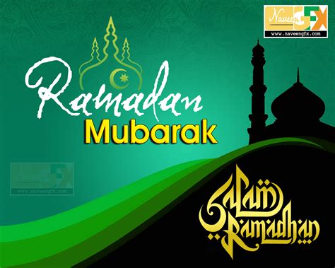 Ramadan Mubarak Kareem Islamic Hd Wallpapers Naveengfx