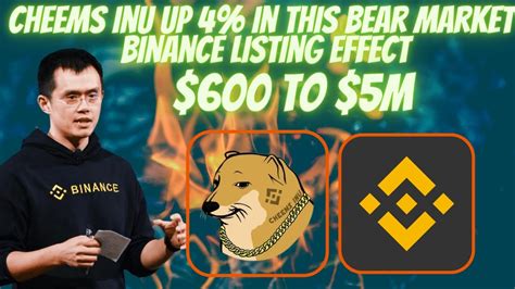 Cheems Inu How Many Coins Needed To Become A Millionaire Binance