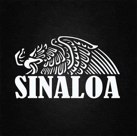 Sinaloa Escudo Mexicano Sticker Decal Aguila Mexicana Mexicano