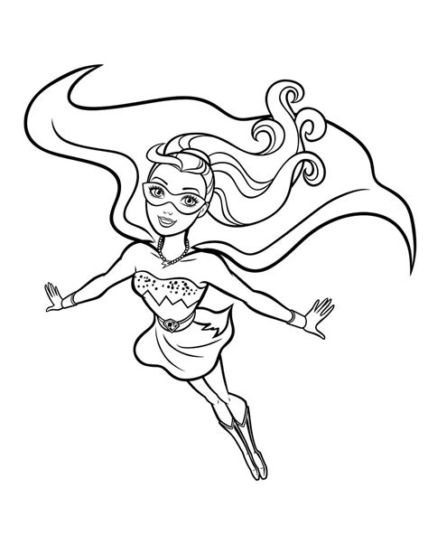 Barbie and her charming friend. Barbie in Princess Power coloring pages to download and ...
