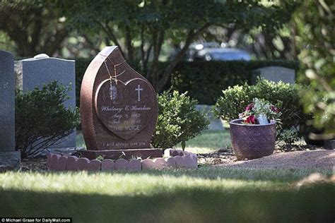 Bobbi Kristina S Tombstone Is Seen For The First Time Daily Mail Online