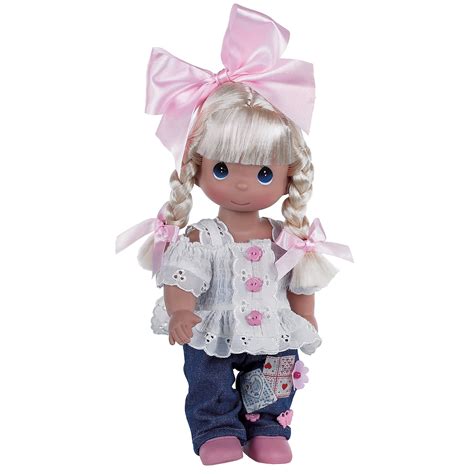 Precious Moments Dolls By The Doll Maker Linda Rick Cute As A Button