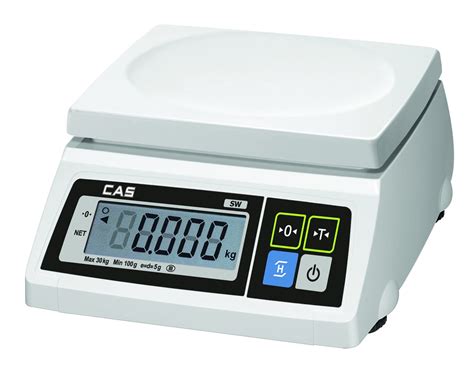 Buy Cas Sw 20kg X 2g Digital Table Top Weighing Scale With Front And Back Display Pan For Retail