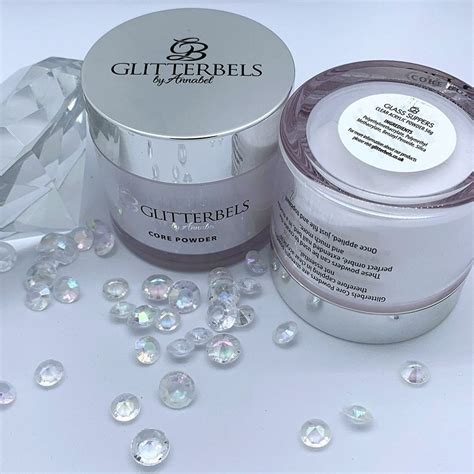 Glitterbels Acrylic Powder Glass Slippers G Adel Professional