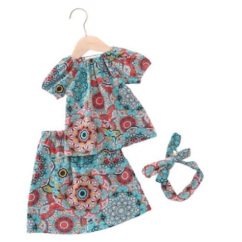 Baju Raya Baby Girl Wbatik Print Harga And Review Ulasan Terbaik Di