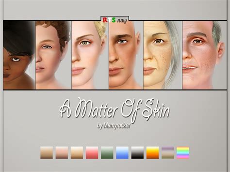 A Matter Of Skin The Sims 3 Catalog