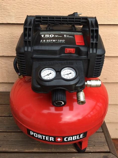 Porter Cable 6 Gal 150 Psi Portable Air Compressor For Sale In Lake