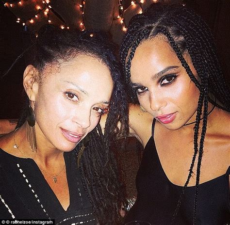 It's hilarious when people who don't know about dreads wonder, 'do you wash your hair?' Zoe Kravitz looks almost identical as mother Lisa Bonet ...