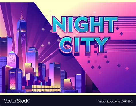 Abstract City Banner Royalty Free Vector Image