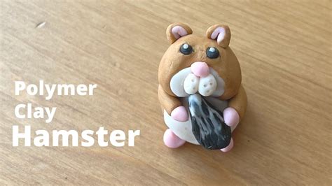 How To Make A Polymer Clay Hamster Youtube