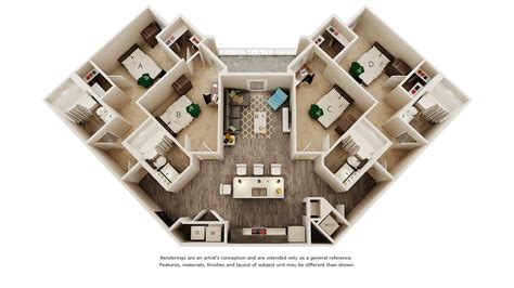 Hawking Smart Private Bedroombath 4 Bed Apartment Iq Luxury