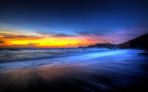 Blue Sunset Beach Wallpapers Top Free Blue Sunset Beach Backgrounds