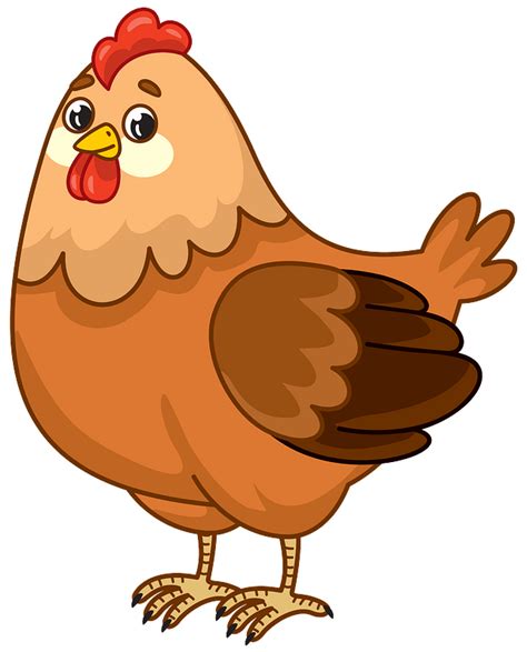 Farm Animals Clipart Chicken Farm Animals Clipart 2109128 Png Images