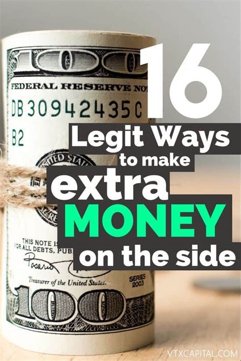 18 Legitimate Ways To Make Money On The Side In 2019