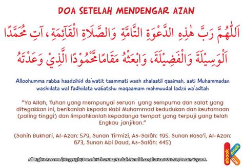Azan ini dari sudut bahasa bermaksud memberitahu. Doa dan Adab Setelah Mendengar Azan | Ebook Anak