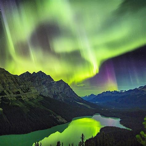 Banff National Park In Canada By Stephenskis Aurora Borealis