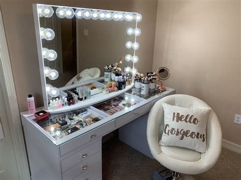 Hollywood Makeup Vanity Mirror With Lights Impressions Vanity Etsy