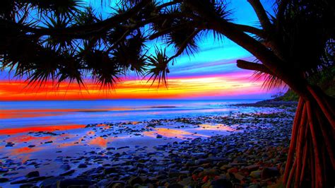 Paradise Sunset Wallpapers K Hd Paradise Sunset Backgrounds On