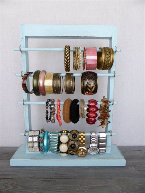 Shabby Chic Bracelet Holder Standing Jewelry Display Bracelet Stand