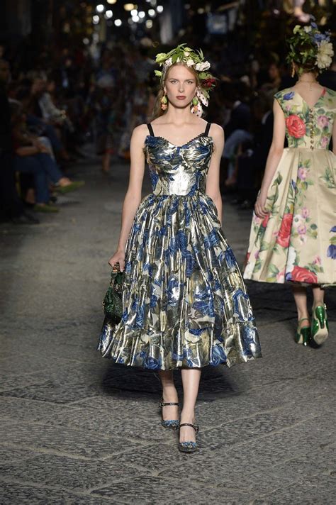 See More Looks From Dolce Gabbanas Alta Moda Show In Naples Fashion