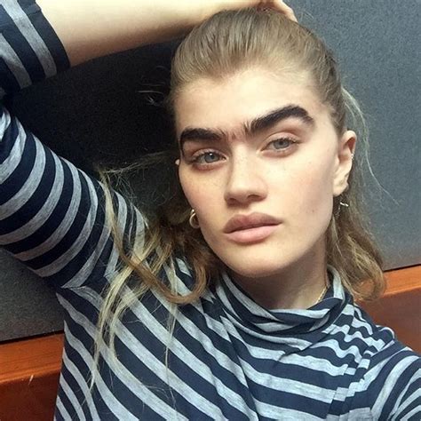 Model Challenges Beauty Stereotypes With Her Unibrow Playjunkie