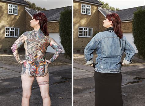 Photos Surprising Tattoos Under The Surface Of Ordinary People — Quartz