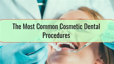The Most Common Cosmetic Dental Procedures • Health Blog