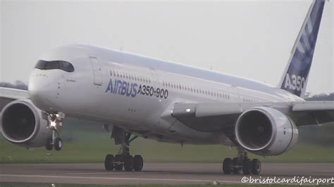 Airbus A350 941 First Visit To The United Kingdom Takeoff And