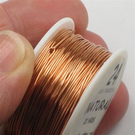 Copper Wire 24 Gauge Non Tarnish Enamel Copper Wire 60 By Nottoto