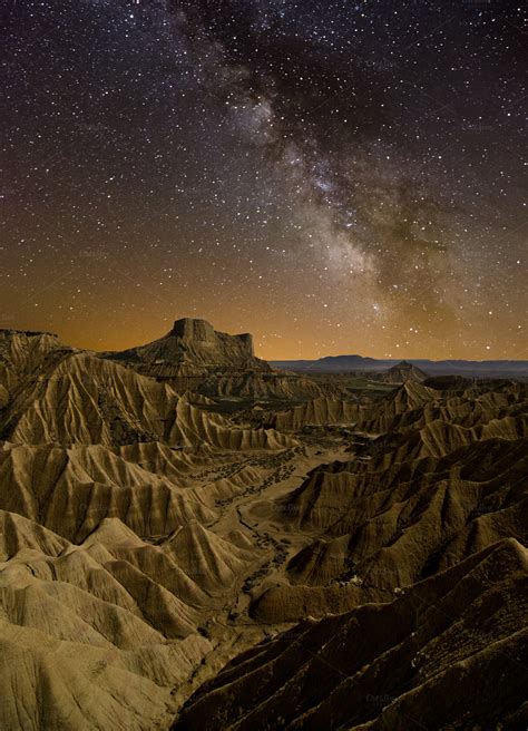 Desert Milky Way ~ Nature Photos On Creative Market