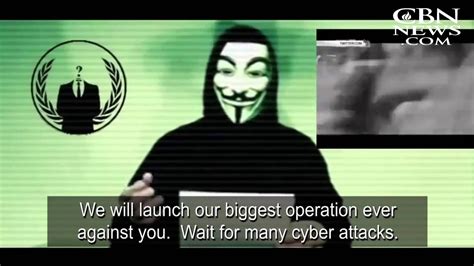 Anonymous Hackers Pledge Cyber War On Isis Youtube