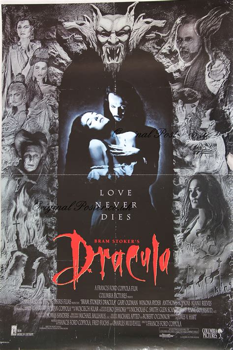 Bram Stokers Dracula Original Vintage Film Poster Original Poster