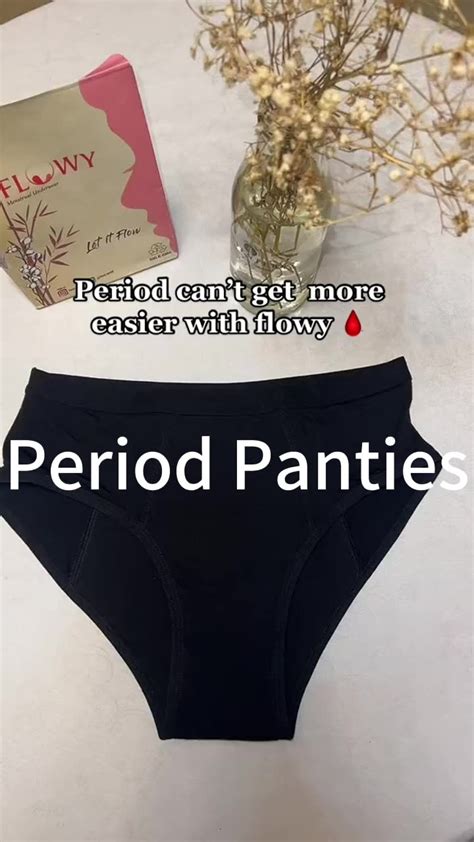 Calzones Menstruales Bragas Menstruales 4 Layer Organic Cotton Leakproof Menstrual Period