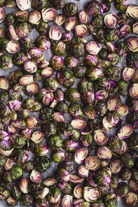 All Things Cooking With Purple Brussels Sprouts Waves In The Kitchen