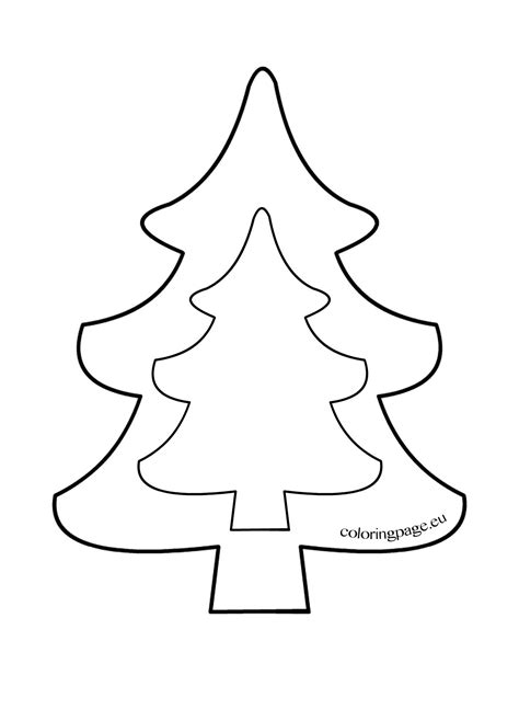 Die weißen punkte sind farbe und sollen schnee sein, im frühling oder sommer. christmas tree template to print | Weihnachten basteln vorlagen, Weihnachtsbaum vorlage ...