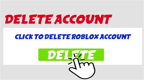 How To Delete Your Roblox Account Step By Step Guide