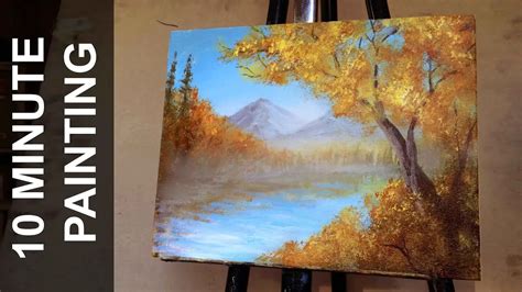 Painting A Realistic Landscape With Acrylics Paintingtube