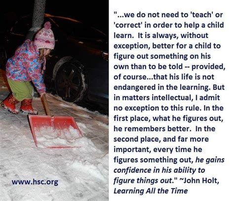 We Do Not Need To Teach Or Correct In Order To Help A Child Learn