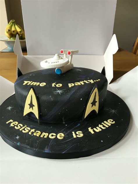 Star Trek Cake Star Trek Cake Star Trek Birthday Birthday Cake Video