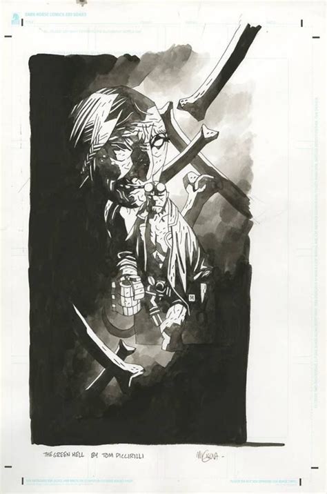 Pin By Tofer On Mike Mignola Bandw Paintings Comic Art Mike Mignola