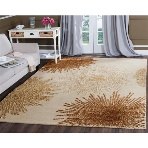 Safavieh Soho Beige Wool 8 Ft X 8 Ft Square Area Rug Soh712a 8sq