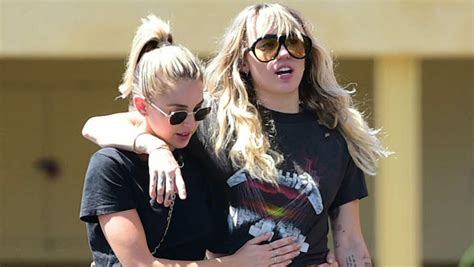 Miley Cyrus And Kaitlynn Carter Break Up After A Month Of Dating Iheart