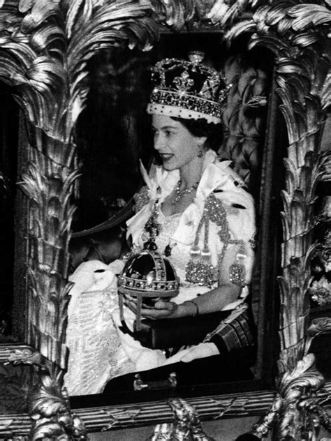 In the media, elizabeth ii was repeatedly called the queen of human hearts. Queen Elizabeth II Riding Along in the Coronation Coach ...