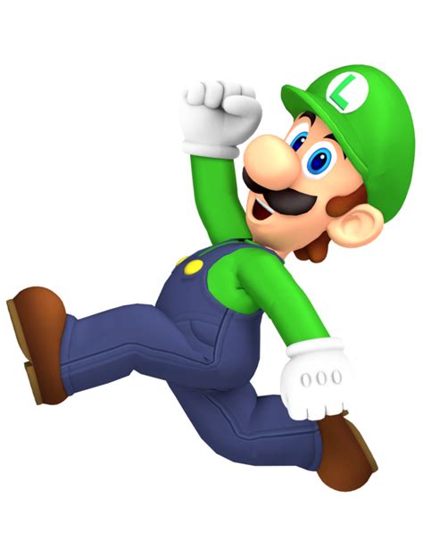 Imagen Luigi Jumping Renderpng Mario Fanon Wiki Fandom